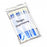 Elkay Plastics Clear Line Write-On Sealed Bags - BAG, CLEAR, ZIP, W/WHITE BLK, 4MIL, 5X8 - F40508W
