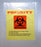 Elkay Reclosable Priority Specimen Transport Bag - Specimen Transfer Bag Printed with Priority and Biohazard Symbol, 3-Wall, 2 mil Thickness, 12 x 15 - LAB21215YT