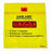 Elkay Plastics Lab Loc Biohazard Specimen Bags - Lab Loc Resealable Specimen Bag with Removable Biohazard Symbol, 3-Wall Construction, 6" x 9", STAT-Printed, Yellow Tint - LABZ69YST