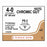 Ethicon Surgical Chromic Gut Sutures - SUTURE, 4/0 18 CHROMIC GUT, PS-2, VA - 1637G