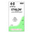 Ethicon Nonabsorbable Suture - SUTURE, PLIABILIZED, MONO, BLK, 4/0, 18, FS, VA - 662H