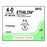 Ethicon Ethilon Undyed Nylon Sutures - SUTURE, ETHILON, MONO, UNDYED, 4/0, 18, P-3, VA - 691G