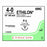 Ethicon Nonabsorbable Suture - SUTURE, PLIABILIZED, MONO, BLK, 4/0, P-3, VA - 699G