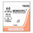 Ethicon Monocryl Plus Undyed Poliglecaprone 25 Sutures - SUTURE, 4/0 18 MONOCRYL UND MONO, VA - Y823G