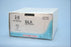 Ethicon Silk Sutures - Perma-Hand Black Braided Silk Suture with 19 mm Ski EN-S Taperpoint Needle, 48" Long, Size 2-0 - D7793