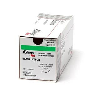 Ethicon Ethi-Pak Pre-Cut Steel Monofilament Sutures - Ethi-Pack Surgical Steel Monofilament Suture, No Needle, Nonsterile, 12 x 18", Size 7 - DS18