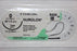 Ethicon Nurolon Nonabsorbable Sutures - Nurolon Suture, 8-18", Black, RB-1 Needle, Size 4/0 - N124T