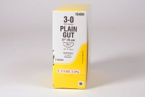 Ethicon Plain Gut Surgical Sutures - Surgical Gut Suture, Plain, Tie, G-204, Size 2/0, 54" - S103H