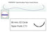 Ethicon Stratafix Spiral Monocryl Plus Synthetic Sutures - Stratafix Monocryl Synthetic Absorbable Suture, Undyed, CT-1, Size 2-0, 18" - SXMP1B413