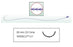 Ethicon Stratafix PDS Wound Closure System - Stratafix Spiral PDS Suture, Violet, Size 4-0, 45 cm, PS Needle - SXPP1B118