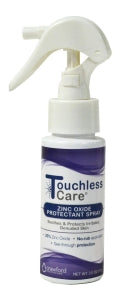 Crawford Healthcare Touchless Care Zinc Oxide Spray - Touchless Care Zinc Oxide Spray, 4.5oz. - 62404