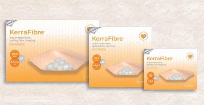 KerraFibre Clear Gelling Fibrous Dressing by Crawford