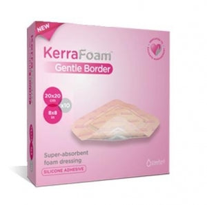 Crawford Healthcare Kerrafoam Non-Adhesive Dressings - DBM-DRESSING, 8X8", KERRAFOAM, NON ADHESIVE - CWL1119