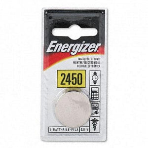 Eveready Energizer Watch / Electronic / Specialty Batteries - 2450 Lithium Coin Battery, 3V - ECR2450BP