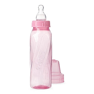 Evenflo Classic 8-Ounce Tinted Plastic Bottles, Assorted Colors 1 ea