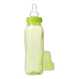 Evenflo Classic 8-Ounce Tinted Plastic Bottles, Assorted Colors 1 ea