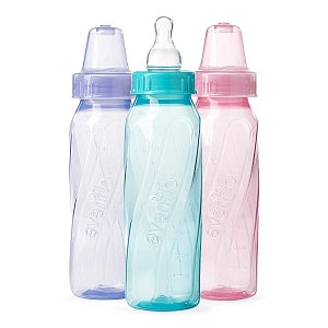evenflo classic bottles Bottles Evenflo Polypropylene Classic Tinted Ba - Evenflo Classic Tinted  Polypropylene Bottle, 8 oz., Assorted Colors, 3/Pack