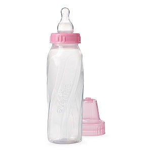 Bottles Evenflo Polypropylene Classic Ba - Evenflo Classic Clear Polypropylene Bottle, 8 oz., Assorted Colors - 1218111C
