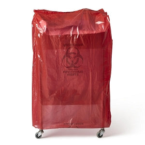 Medline Biohazard Case Cart Covers - Red Biohazard Case Cart Cover, 23 ...