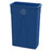 Medline 23-Gal. Plastic Recycling Bin with Sidewall Venting - TRASH CAN, SLIM, 23GAL, RECYCLE, BLU - EVSSTC2304RL