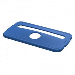 Medline 23-Gal. Plastic Recycling Bin with Sidewall Venting - LID, RECYCLE, 23GAL, BLUE, F / EVSSTC2304RL - EVSSTC23R04