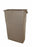Impact Products Inc Rectangular Trash Cans - Trash Can, Rectangle, 23 gal., Beige - 7023-15-90