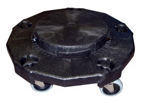 Medline Trash Can Dolly - Trash Can Dolly, Wheels, 10 - 55 gal. - 7704-90