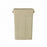 Medline Rectangular Trash Cans - TRASH CAN, RECTANGULAR, 23GAL, BEIGE - EVSTCTHIN23BE