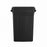 Medline Rectangular Trash Cans - TRASH CAN, RECTANGULAR, 23GAL, BLACK - EVSTCTHIN23BK