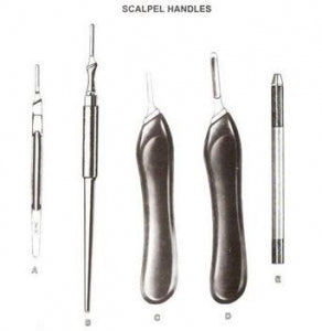 Fine Surgical Inc Scalpel Handles - Scalpel Handle, Stainless Steel - 041-084