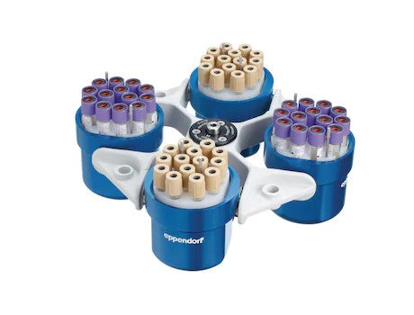 Eppendorf Centrifuge 5804/5804 R - CENTRIFUGE 85804, ROTOR S-4-72, ADAPTERS - 22628048
