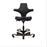Ergo Chair with Round Foot Ring Burgundy Ergo Chair