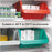 Freezer-Safe Nest-n-Stack Storage Bin 11.4"W x 18"D x 7.6"H