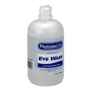 First Aid Only Eye Wash Bottle - Eye Wash, 4-oz. Screw Cap Bottle - 7-006