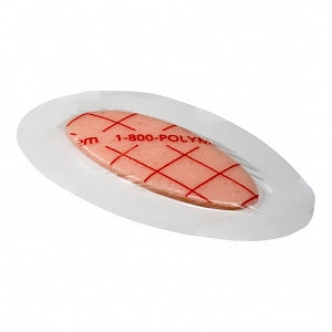 Ferris PolyMem Shapes Oval Dressings - PolyMem Shapes Oval Dressing, 5" x 3.5" - 8053