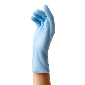 Medline FitGuard Ultra Powder-Free Nitrile Exam Gloves - FitGuard Ultra Fully Textured Powder-Free Nitrile Exam Gloves, Size L - FG2703
