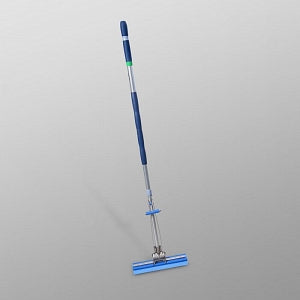 Vileda 122910 Roll-O-Matic® Cleanroom Sponge Roller Mop with Aluminum  Extendable Handle, 14