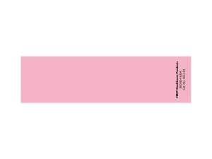First Healthcare Products Blank Spine ID Labels - Blank Spine ID Label, 5-3/8" x 1-3/8", Pink - 5043-04