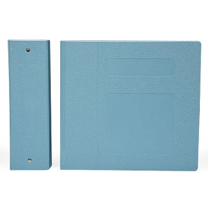First Healthcare Products 4" Side Opening Binders - BINDER, POLY, 4" S / O 3 RING, POWD BLUE - M10240R3
