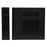 First Healthcare Products 3" Side Opening Binders - BINDER, POLY, 3" S / O 3 RING, CHARCOAL - M80230R3