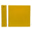 First Healthcare Products 3" Side Opening Binders - BINDER, POLY, 3" S / O 3 RING, YELLOW - M80250R3