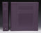 First Healthcare Products 2" Side Opening Binders - 2" Side-Open 3-Ring Poly Binder with Microban, Mulberry - M90350R3