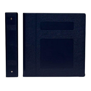 First Healthcare Products 2" Side Opening Binders - 2" Side-Open 3-Ring Poly Binder, Navy - M90360R3