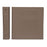First Healthcare Products 2" Side Opening Binders - 2" Side-Open 3-Ring Poly Binder, Taupe - M90390R3