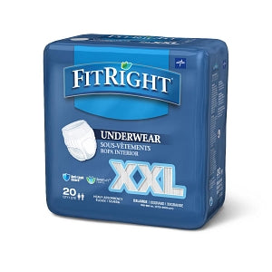 Medline FitRight 2XL Size Protective Underwear - FitRight Heavy Absorb —  Grayline Medical