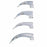 Flexicare Standard Conventional Laryngoscope Blades - Macintosh Conventional Laryngoscope Blade, Size 2 - 040-111U