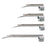 Flexicare Standard Conventional Laryngoscope Blades - Miller Conventional Blade, Size 0 - 040-130U