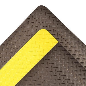 Superior Manufacturing Diamond-Tuff Antifatigue Mats - Diamond-Tuff Antifatigue Mat, Black, 2' x 3' - 509 2X3 BLACK