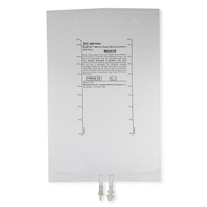 Douglas Medical Products EcoFLX Empty Mixing Containers - EcoFLX Empty PVC-Free Mixing Container with 2 Ports, 5000 mL - DMP5000