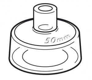 Fisher Paykel Neonatal Resuscitation Masks - Resuscitation Mask, Neonatal, 50 mm - RD805-10